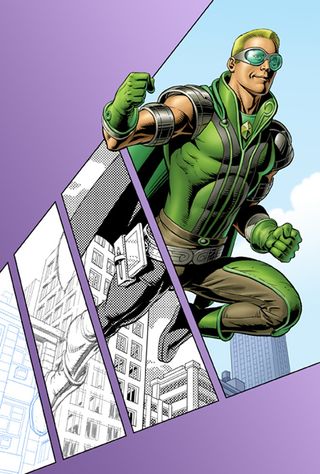 Gibbons is a big fan of software Manga studio, which has been designed with comic book creations in mind (© Smith Micro)