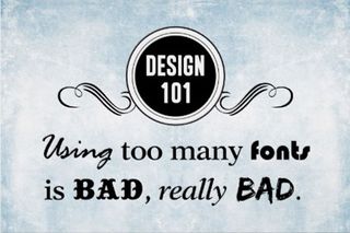 Common mistakes designers make