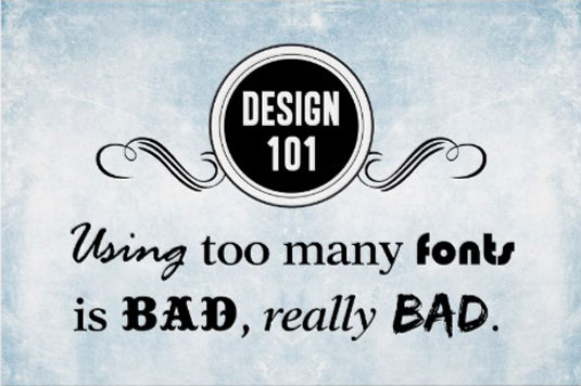 Common mistakes designers make