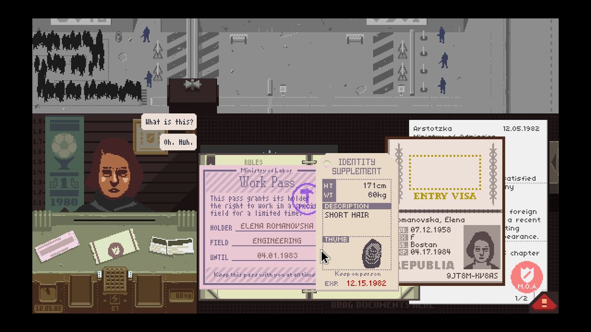 Прототипы стран в papers please