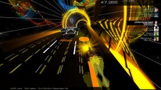 What Audiosurf 2 normally looks like