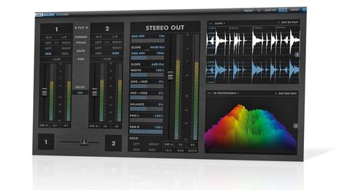 Dualism's metering and analysis capabilities actually outshine its stereo tools