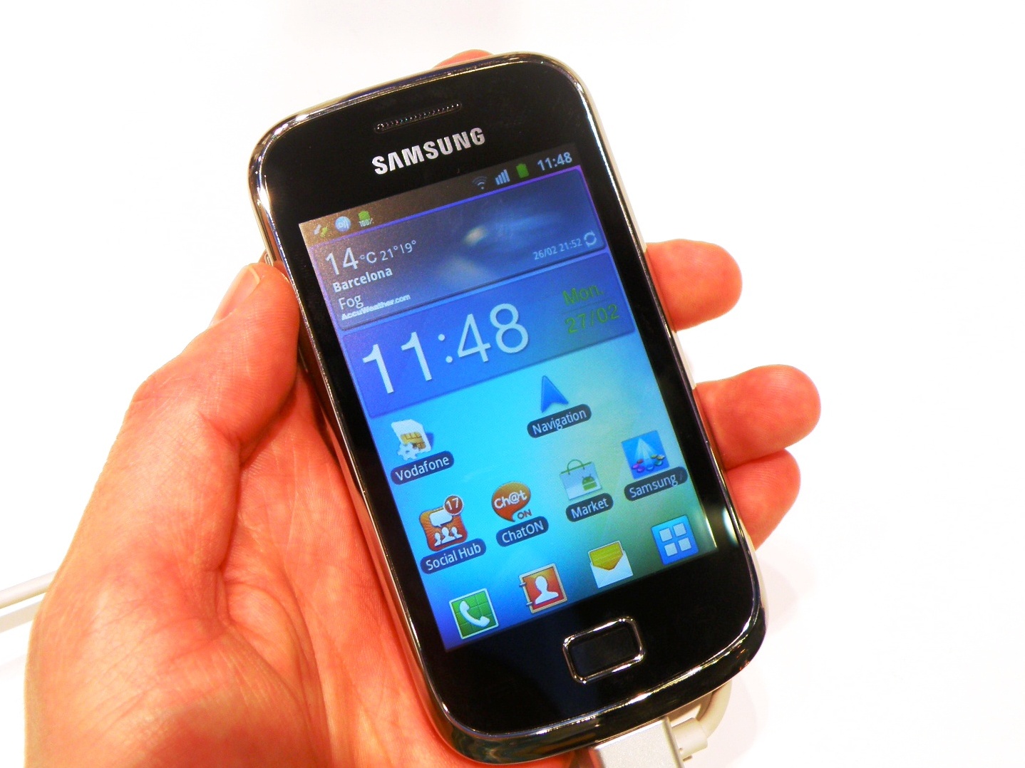 vértice molécula liebre Hands on: Samsung Galaxy Mini 2 review | TechRadar