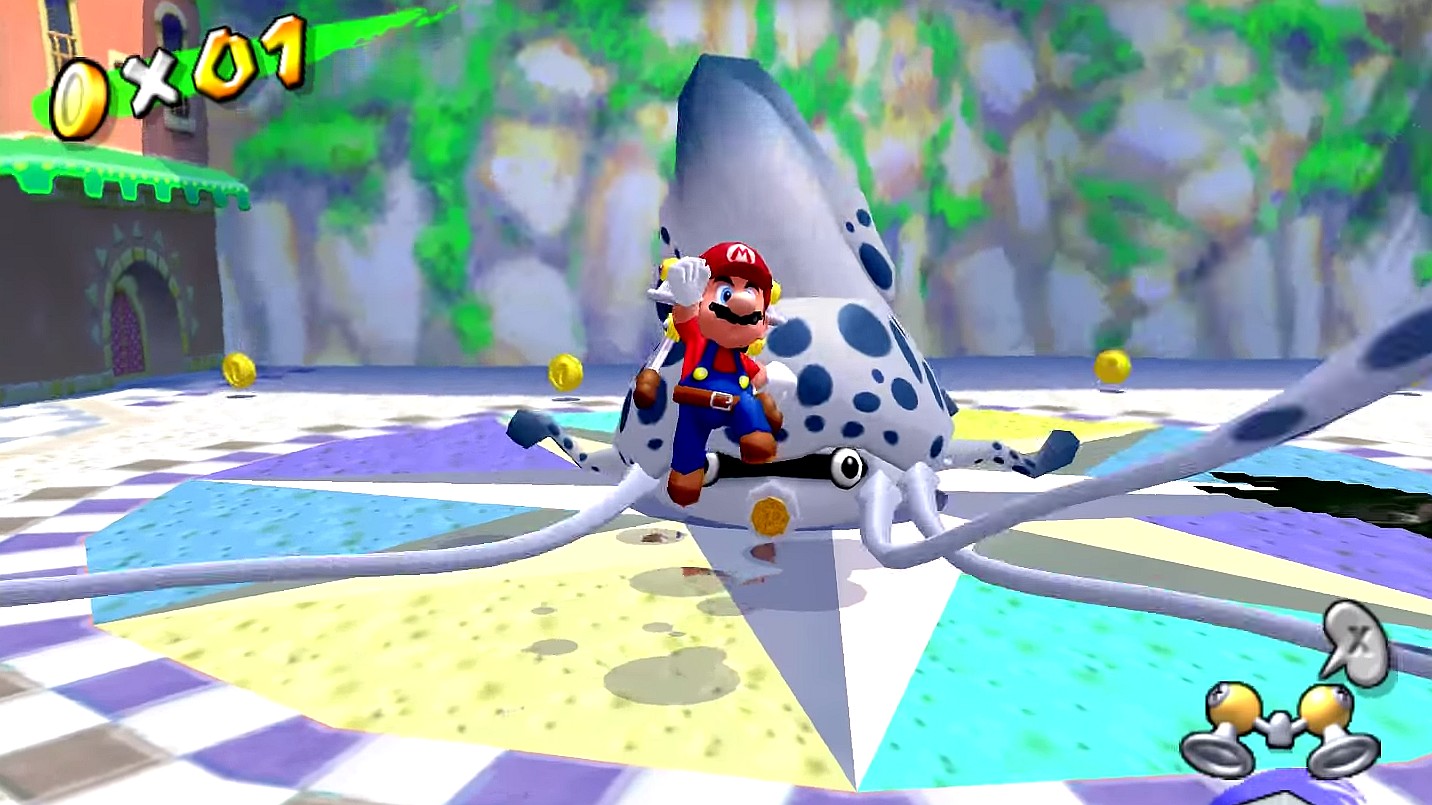 super mario sunshine rom speed issue