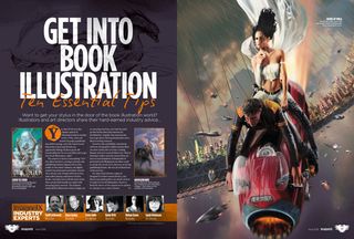 Break into book illustration with ImagineFX's new issue