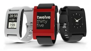 The first Pebble smartwatch