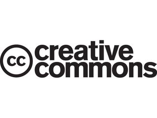 The Creative Commons logo is starting to become a common sight.