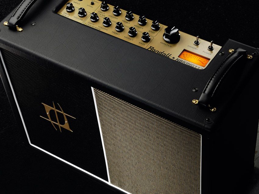 The NBKing head's giant knob and VU meter are present and correct here.