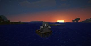 Minecraft Diary 26 - Boat Sunset