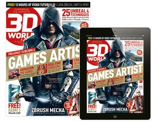 Learn Zbrush, Unity and more with 3D World issue 197