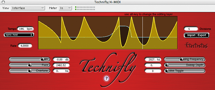 Even a single preset can produce wildly different sounds.