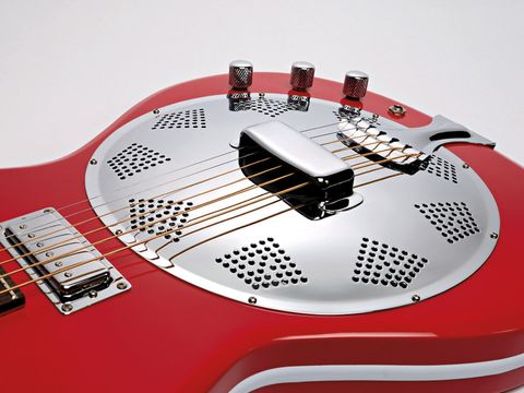 Electric guitarists after the resonator sound will love the Folkstar's playability.