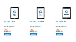 HP slate tablets