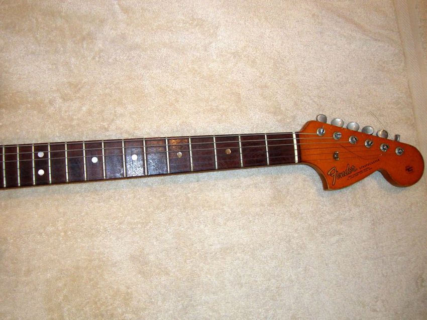 Steve Morse's Telecaster - neck detail