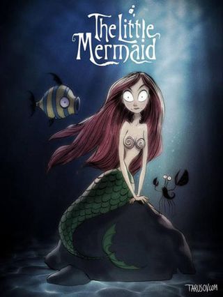 Disney films Tim Burton style: The Little Mermaid