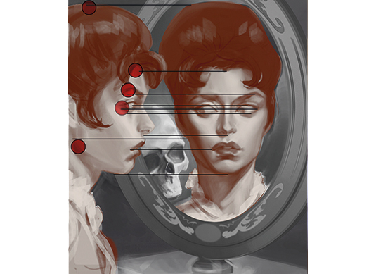 Create the perfect mirror image