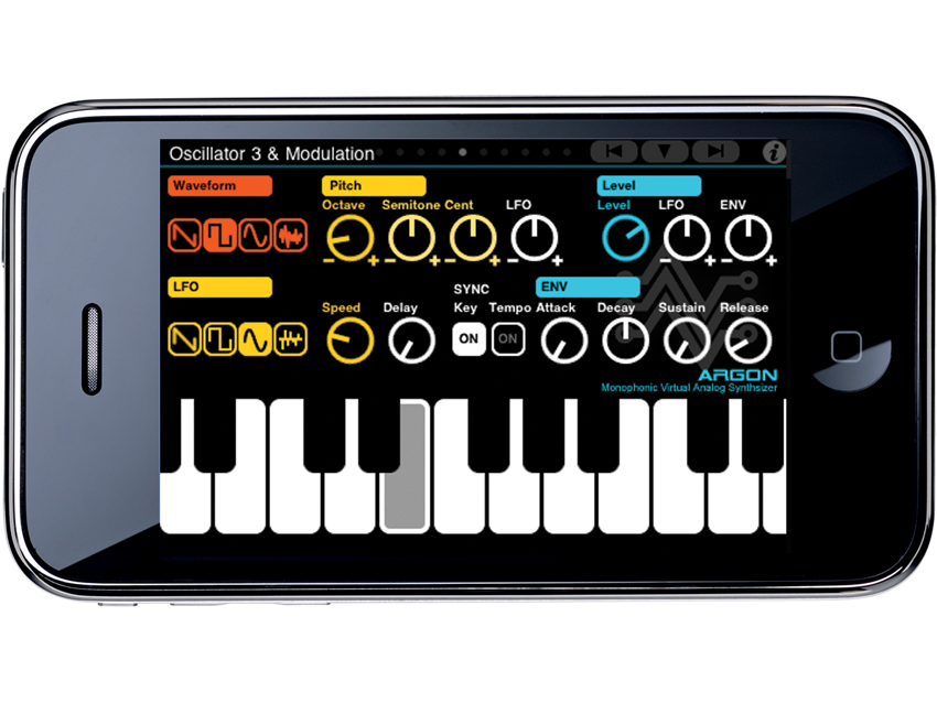 Argon has a Minimoog-esque signal path.