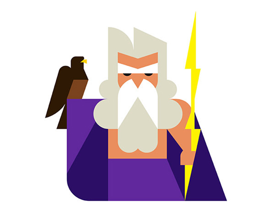 Gods Of Old Get A Geometric Makeover 