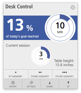 Desk Control app is neat but buggy