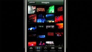 NIN iphone app