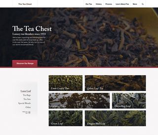 The Tea Chest is a boutique brand.