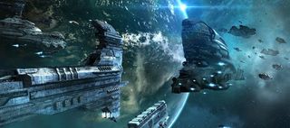 EVE - Fleet in space