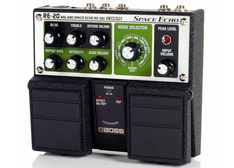 The RE-20 Space Echo recreates the sound of the tape-based Roland RE-201