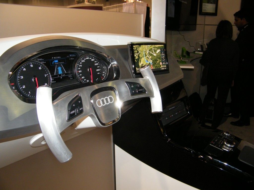 Hands on Nvidia's Tegrapowered Audi car tech review TechRadar