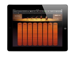 GarageBand for iOS: now with Smart Strings.