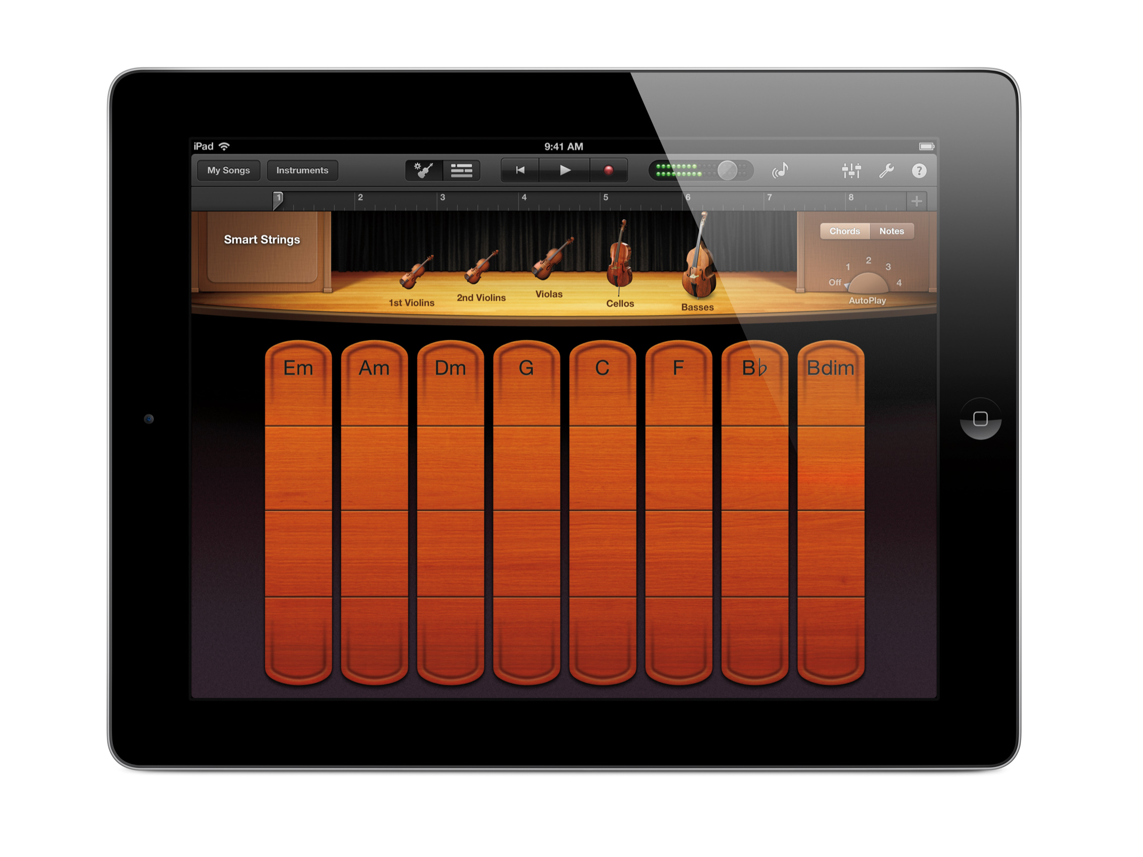 GarageBand for iOS gets MIDI note editing, Smart Strings and more