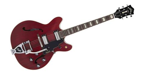 Firmly intended to compete with Gibson's ES-335, the original Starfire nonetheless retained plenty of Guild style