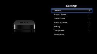 apple tv settings