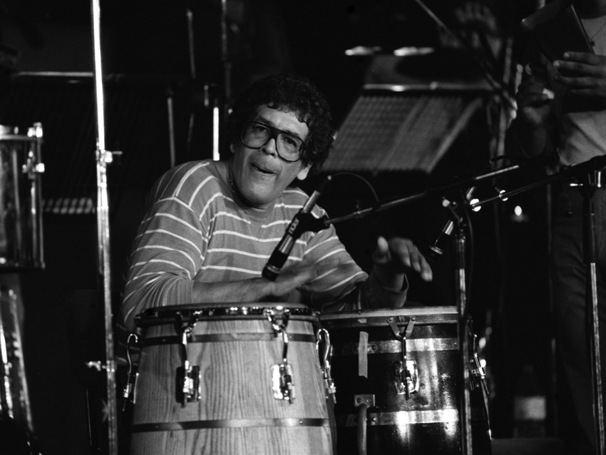 The late Ray Baretto is a percussion legend.