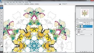 Adding layer masks, symmetrical