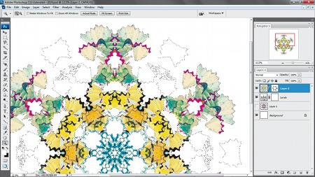 Adding layer masks, symmetrical