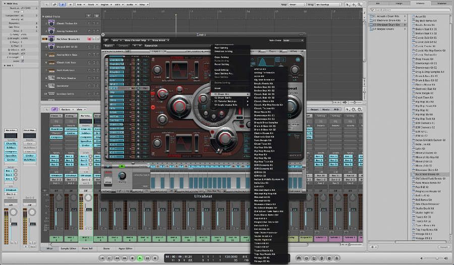 The Ultrabeat drum machine is much improved
