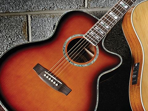 The AC-10E is LTD's first acoustic.