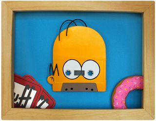 It's not every day you see a cassette tape Homer Simpson
