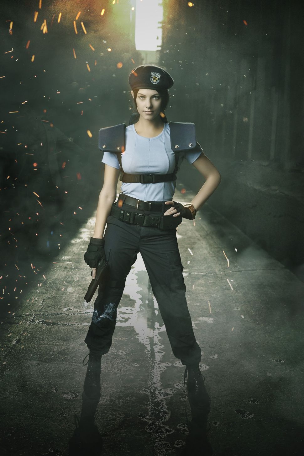 Is this Jill Valentine cosplay still cosplay if it's her actual model