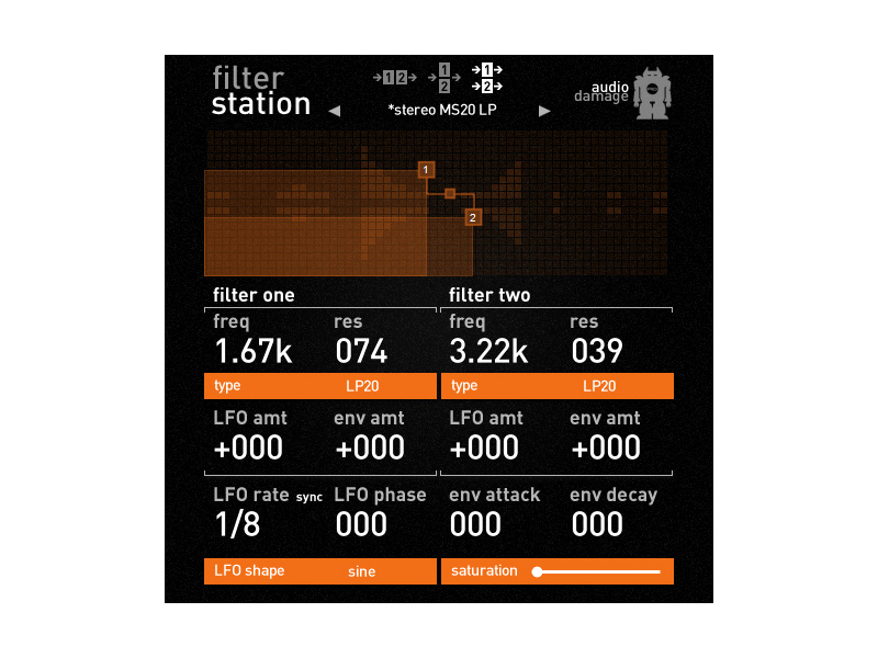 Audio Damage FIlterstation: &quot;everything you need to get your noink on!&quot;