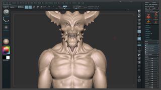 How to sculpt a demon in ZBrush