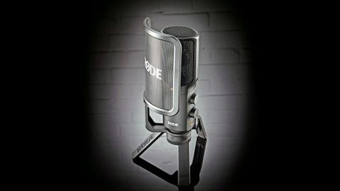 The NT-USB is a very solidly built and classy-looking mic