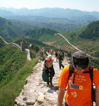 Aileen Poe spent a week trekking the Great Wall of China in aid of Marie Curie