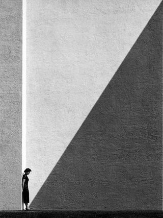 Approaching Shadow by Ho Fan, 1954