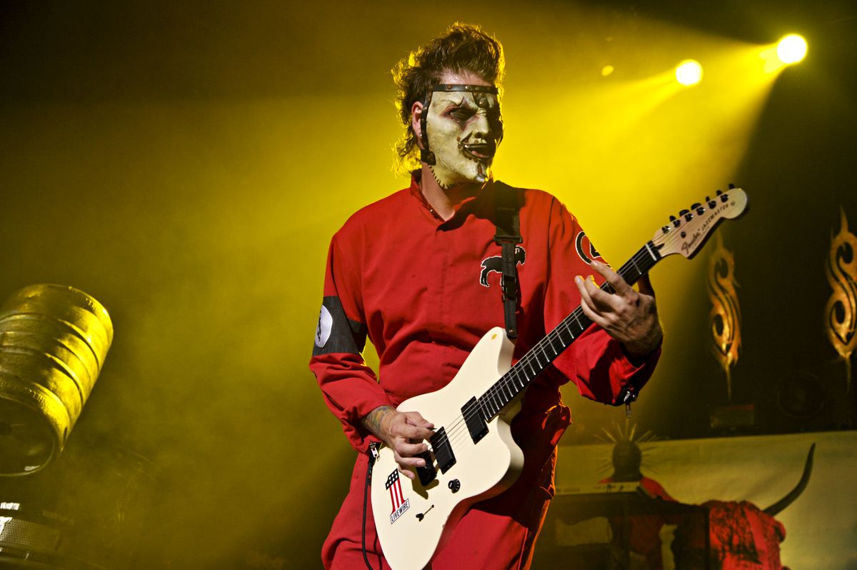 Slipknot's Mick Thomson and Jim Root talk gear, tone and being flat