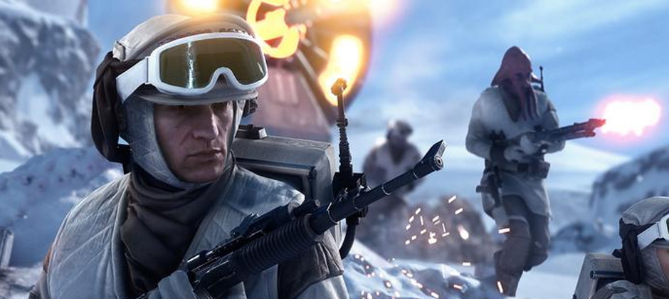 Star Wars Battlefront Screen Has Hoth Rebel On Rebel Action