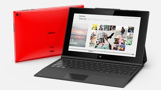 Nokia Lumia 2520 tablet in red