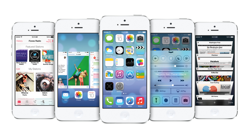 iOS 7: it doesn&#039;t just look different.