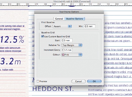 captions align grid