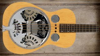A resonator bass that will catch your eyes and your ears